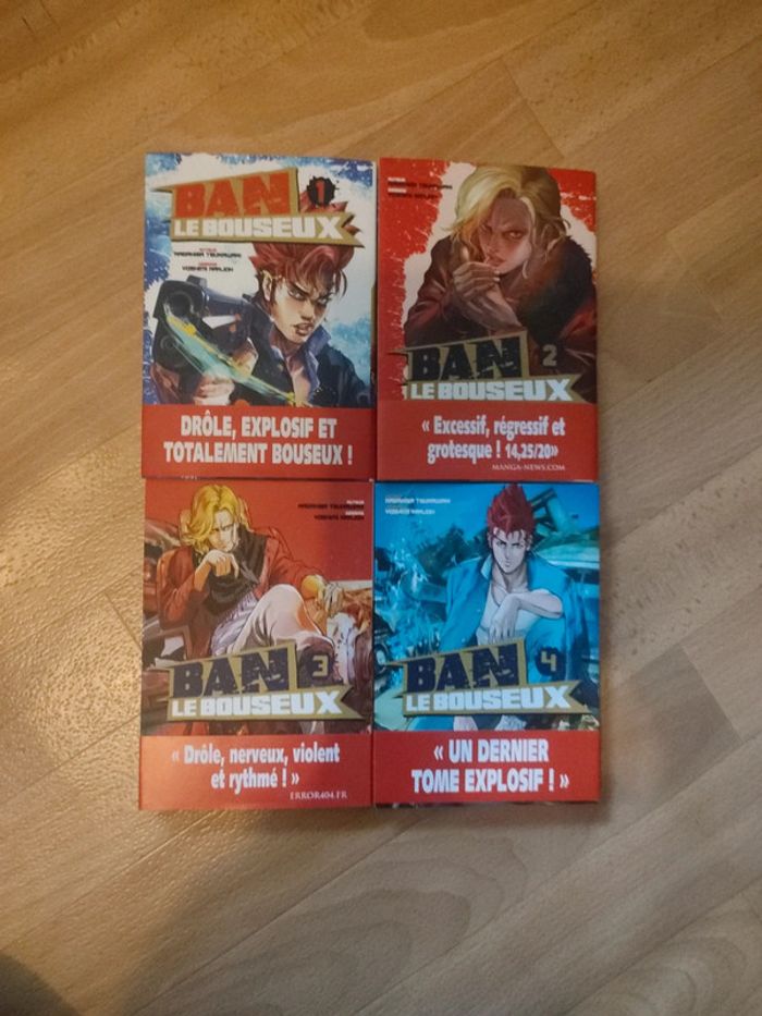 Manga Ban le bouseux intégral 4 vol neuf