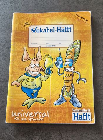 Cahier de vocabulaire - NEUF