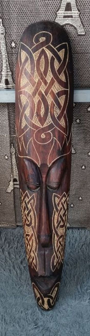 Décoration grand masque Africain