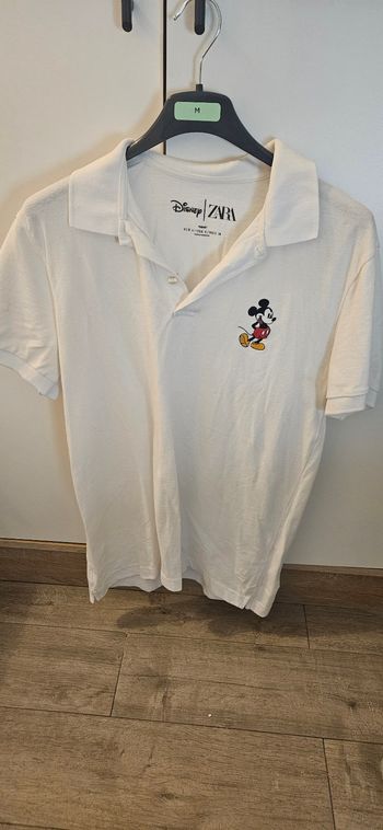 Polo Zara Disney Mickey homme taille S
