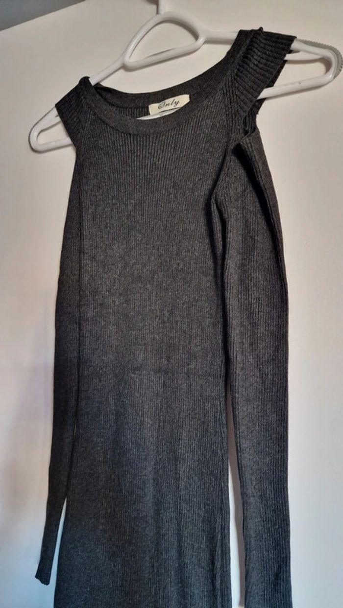 Robe Pull grise - photo numéro 6