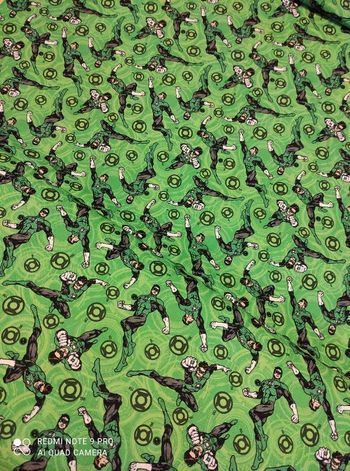 tissu green lantern