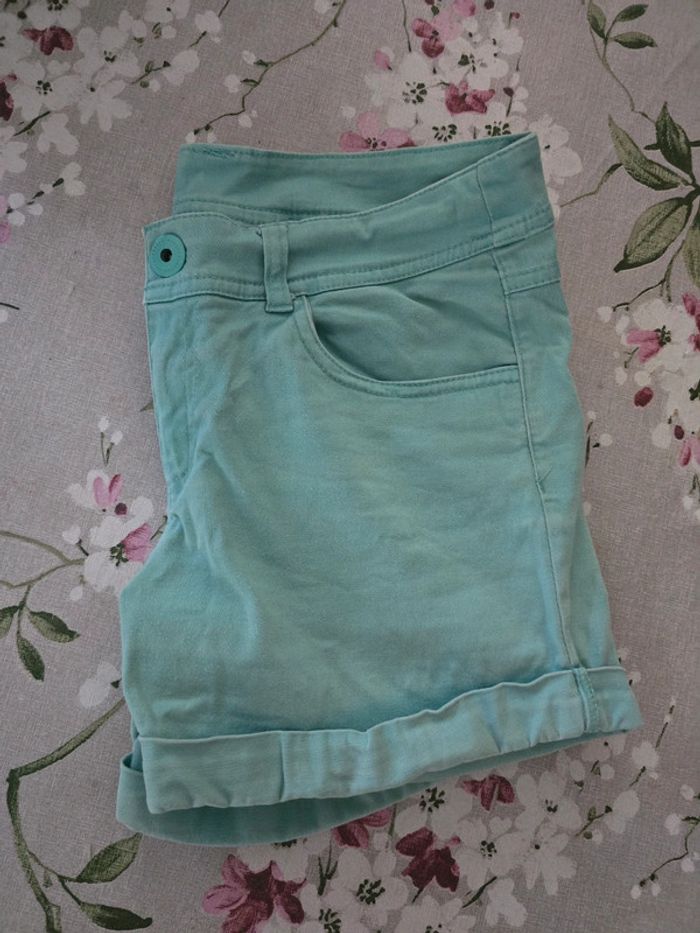 Short bleu turquoise 36 - photo numéro 2