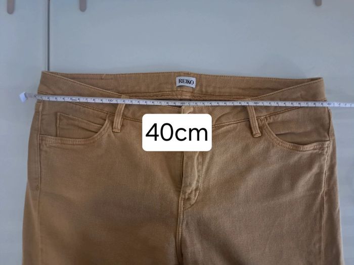 Reiko jean moutarde T.40 en tbe - photo numéro 14