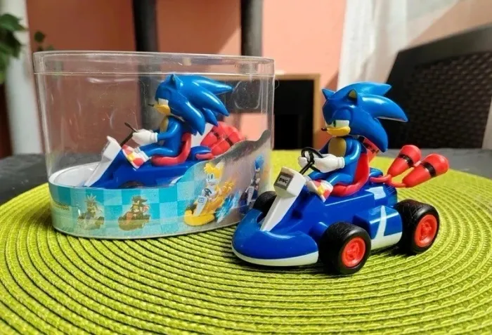 Figurine Sonic, Mario Kart à propulsion - Nintendo, Wii - photo numéro 4