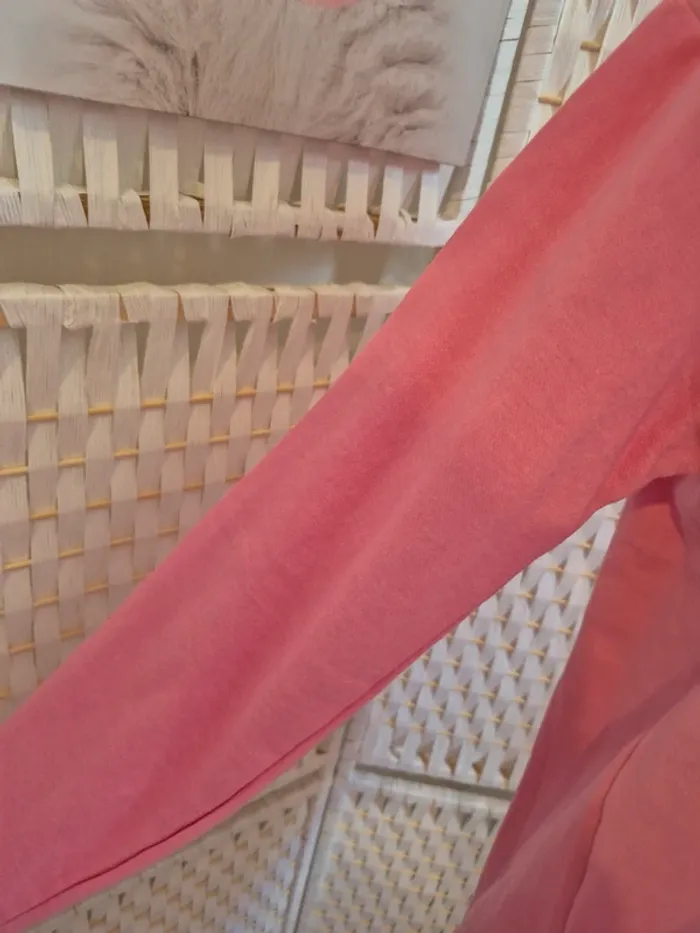 💕Jolie Sweat Long Rose Femme TL / 40 American College 💕 - photo numéro 9