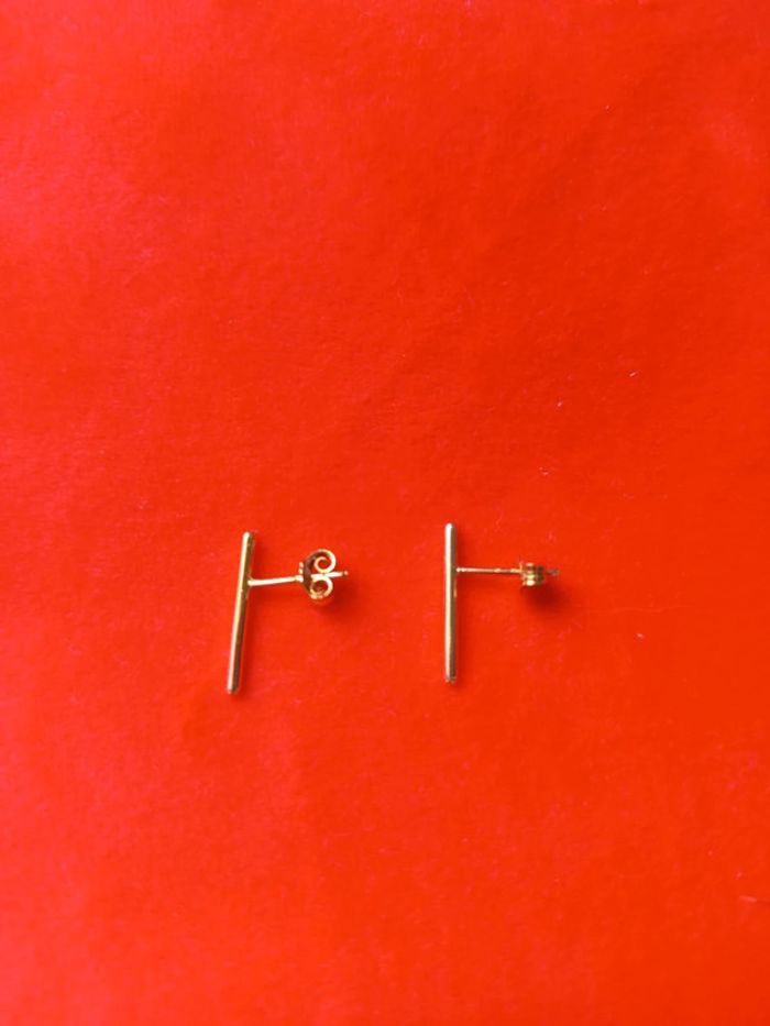 Boucles d'oreilles plaqué or