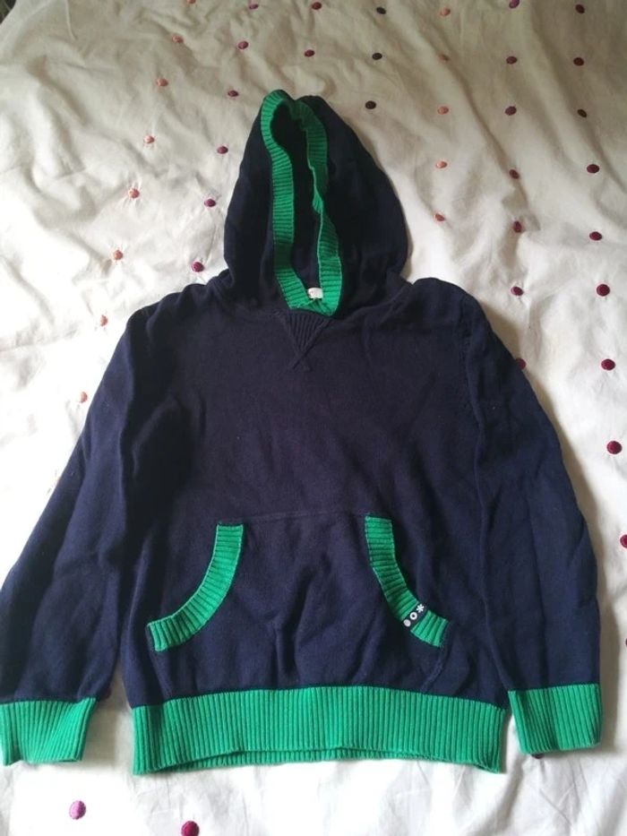 Pull capuche fin