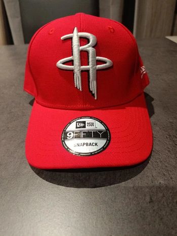 Casquette NBA Houston Rockets rouge