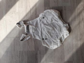 Salopette courte 12 m blanche