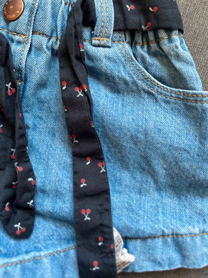 Short en jean Kiabi 6 mois - photo numéro 3