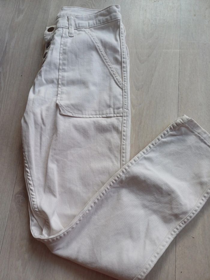Jeans blanc - photo numéro 2