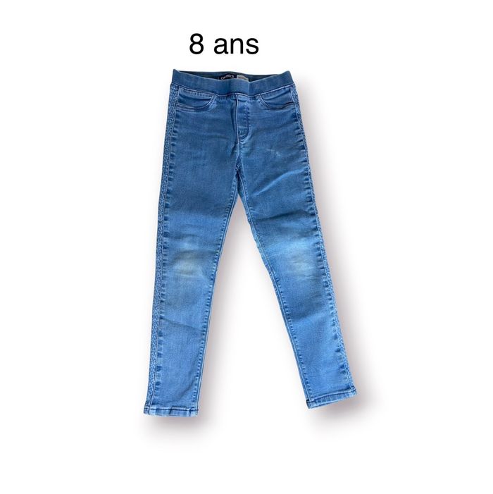 Okaidi Pantalon Tregging bleu clair Taille 8 ans