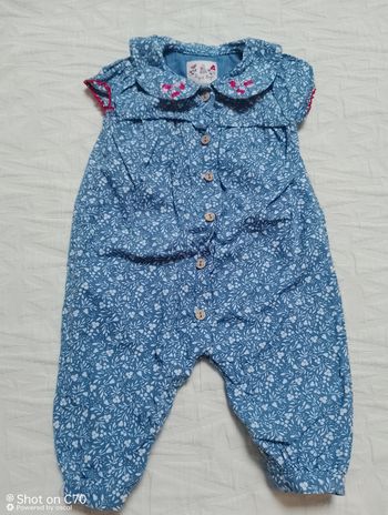 Sergent Major combi combinaison fleurs 3 mois