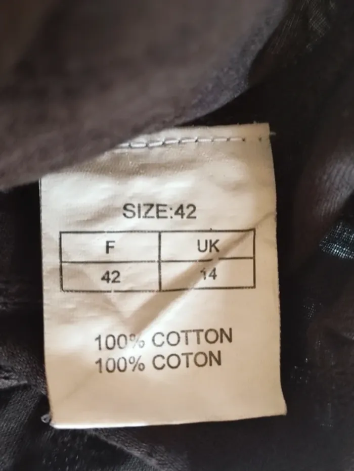 🥥 blouse en voile de coton vintage 🥮 - photo numéro 2