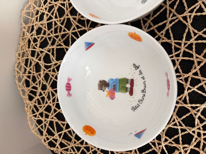 Guy Degrenne Petit Ours Brun bol porcelaine - photo numéro 2