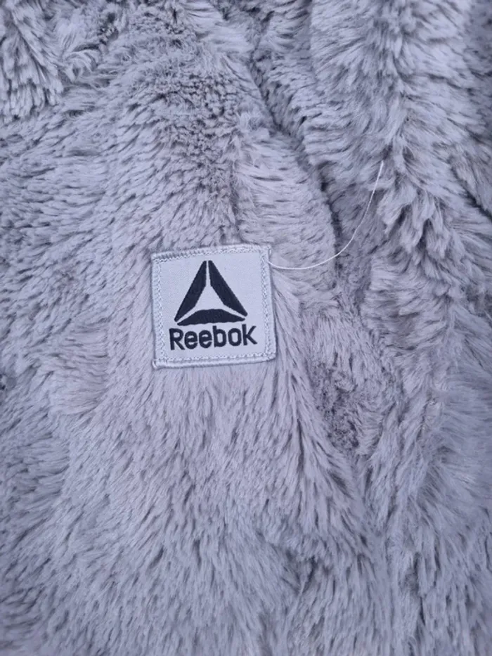 Doudoune Reebok réversible noire/grise taille L Femme (mesures en photos) - photo numéro 9