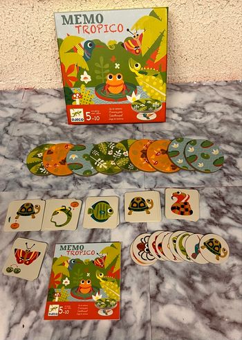 Memo tropico Djeco