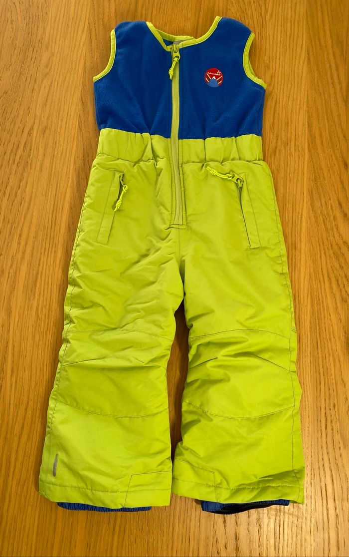 Wanabee Combinaison de ski vert/bleu sans manche Taille 3 ans - photo numéro 2