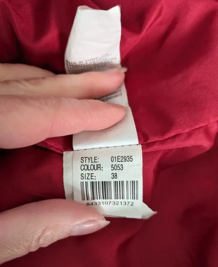 Manteau en jean patchwork - Desigual - taille 36/38 - photo numéro 9