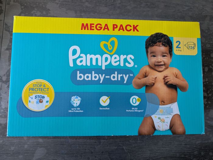 Méga pack Pampers Baby Dry