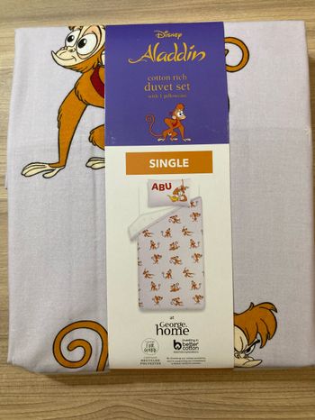 Parure de couette single abu