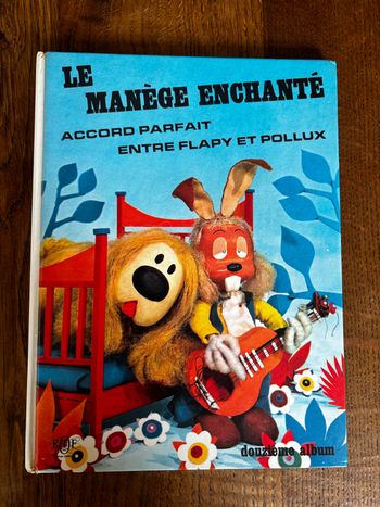 Livre vintage le manège enchanté accord parfait entre Flapy et Pollux