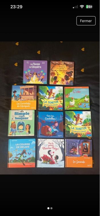 Lot de livre 