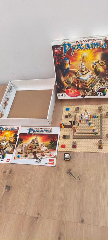 Jeu de société lego Ramsès pyramide