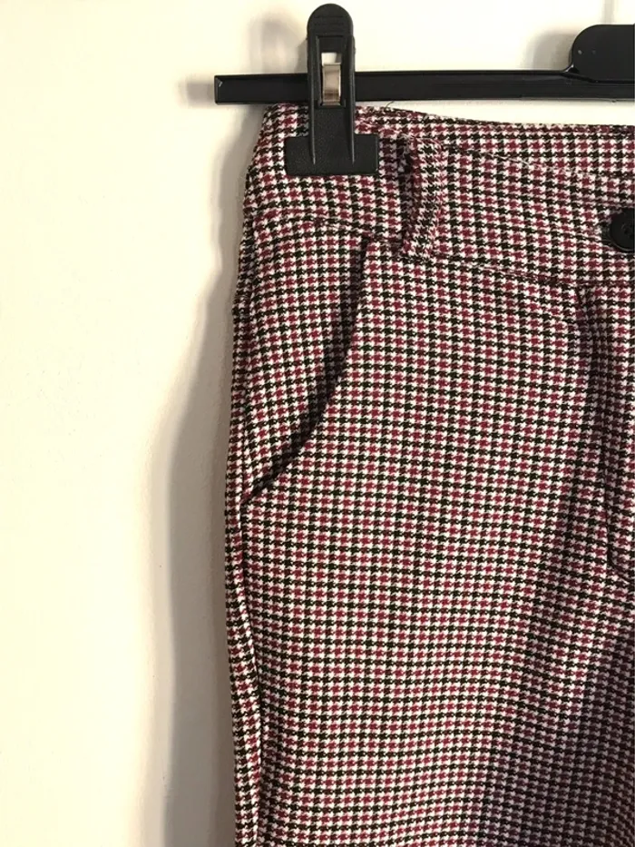 Pantalon très strech pied de poule taille 34/36 - photo numéro 4