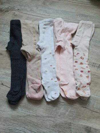 5 paires de collant chaud 18/20
