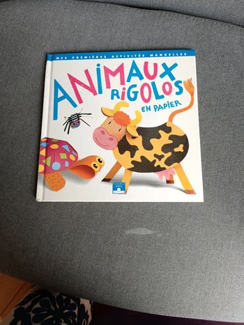 Animaux rigolos en papier
