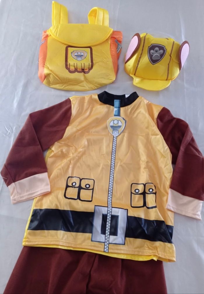 Déguisement pat patrouille jaune 6ans