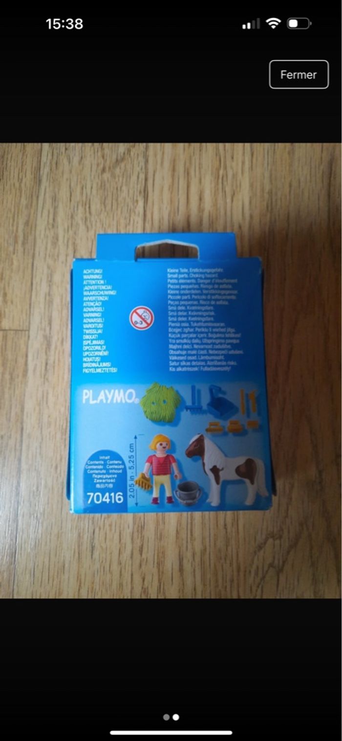 Playmobil 70416 fillette et poney - photo numéro 2