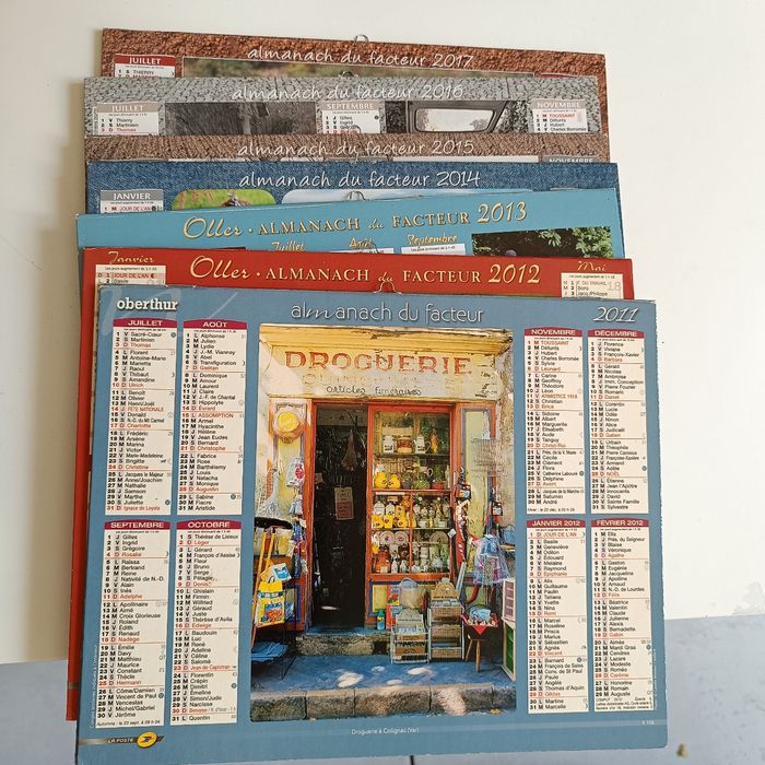 27 almanachs du facteur - photo numéro 2