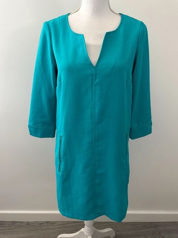Robe droite bleu turquoise Vero Moda T36 S