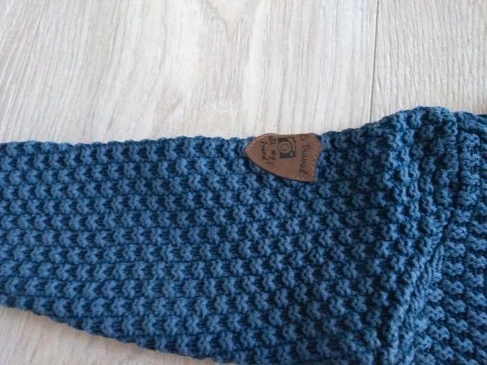 Gilet épais bleu garçon TAO 18 mois - photo numéro 2