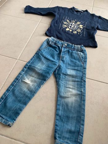 Ensemble polo + jean bébé garçon 24 mois 2 ans