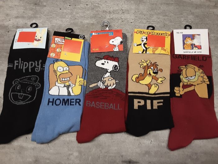 Lot chaussettes humoristiques