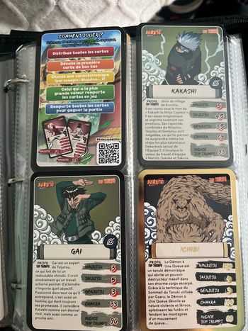 Cartes naruto