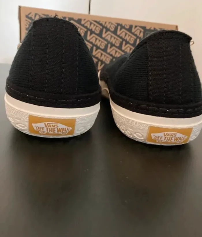 Vans baskets circle vee noir confortable taille 36,5 - photo numéro 4