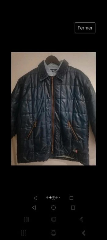 veste matelassé vintage