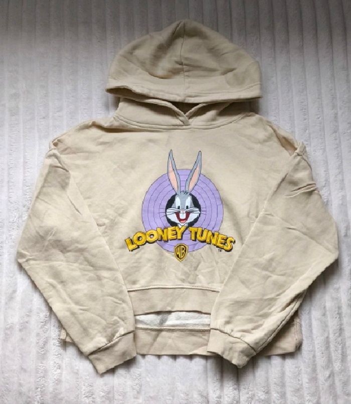 Sweat à capuche court Looney Tunes XXS