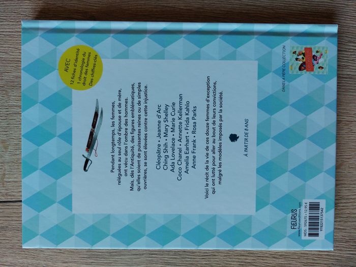 Livre "Portraits de femmes libres" Fleurus - photo numéro 2