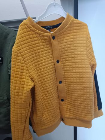 Veste jaune moutarde Kiabi