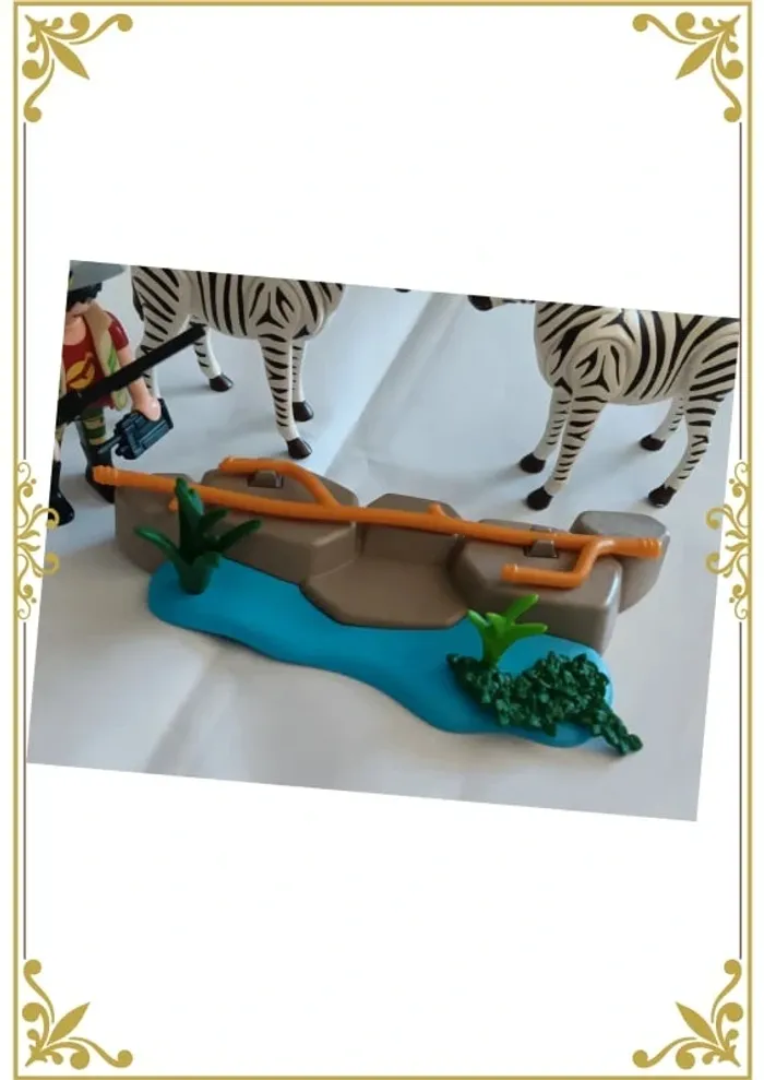 Gardien avec Zèbres playmobil - photo numéro 8