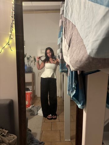 Haut bandeau blanc - bershka 