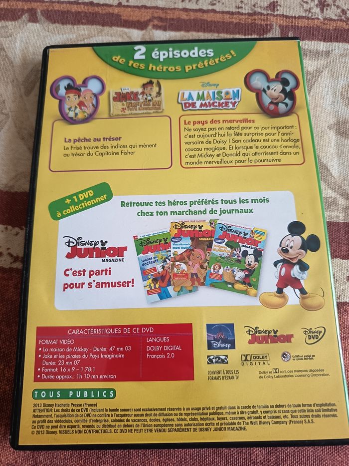 DVD Disney Junior La maison de Mickey Jake Pirate - photo numéro 2