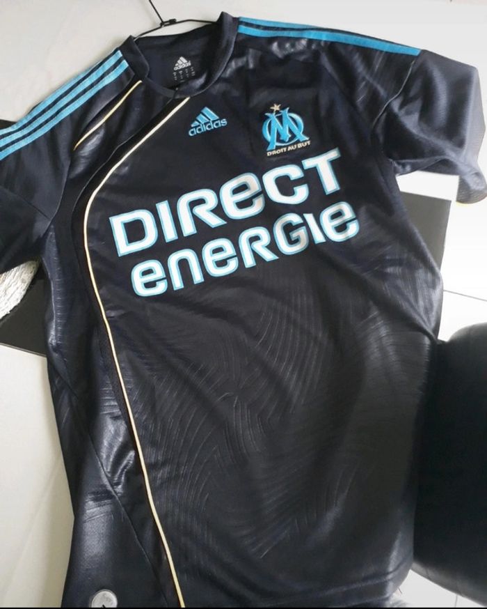 Maillot OM Adidas Authentique Taille L🌿🛍 - photo numéro 5
