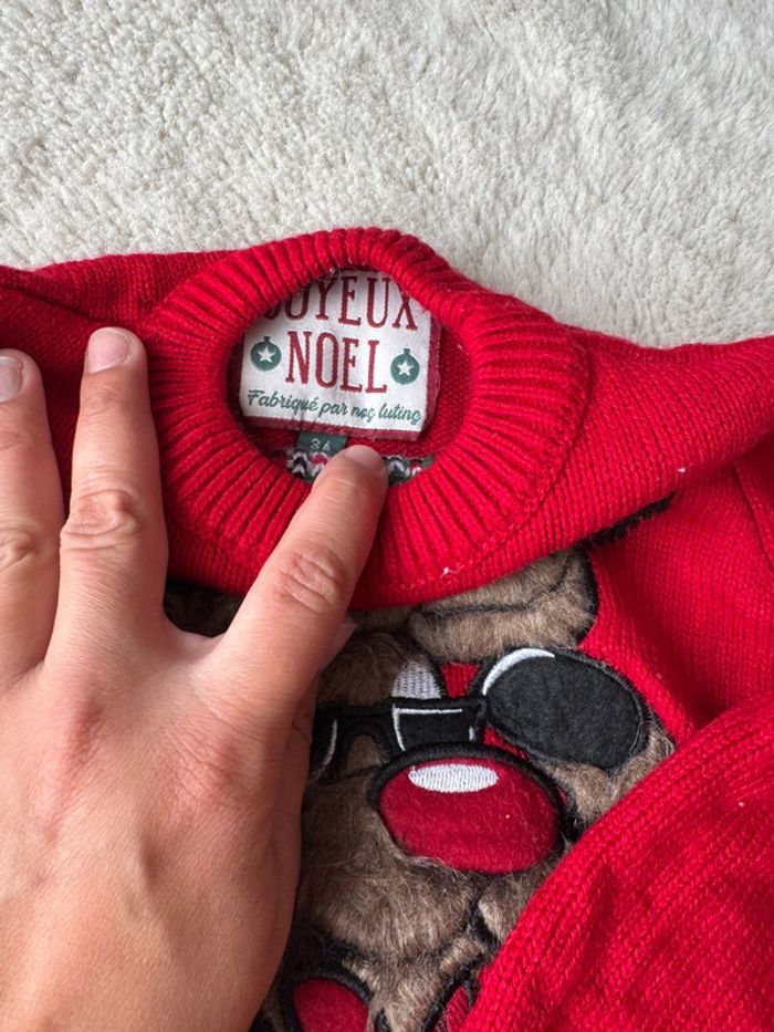 👕 lot de 3 pulls - bébé 36 mois - 3 ans NPO - très bon état - photo numéro 9